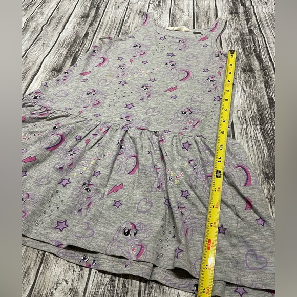 Girls size 6/8 H&M Hasbro My Little Pony MLP Twilight Sparkle tank dress - Picture 2 of 6